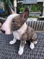 Bull terrier brindle realistic - brindle,