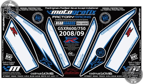 Suzuki gsxr 600 750 - 750, rear