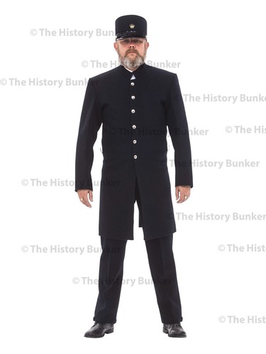 Prison warder frock coat circa - coat,