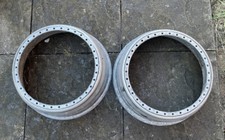 GENUINE PAIR OF 16” BBS RS 6” BARRELS RF E30 BMW MK1 GOLF MK2 MK3 VW MINI HONDA