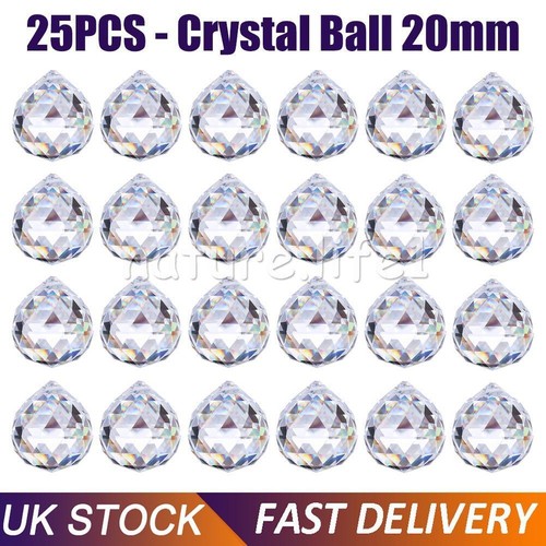 25pcs clear cut - clear, 20mm