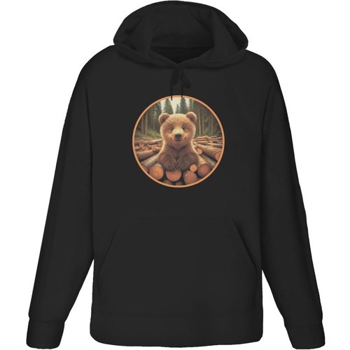 Smiling bear cub adult - bear,