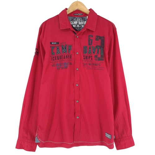 Camp david men - camp, shirt
