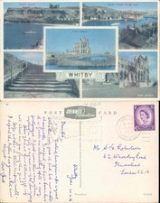 Whitby Abbey and coastline