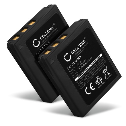 Replacement camera battery - 2x,