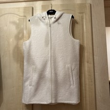 Dash Cream Teddy Gilet Size 14