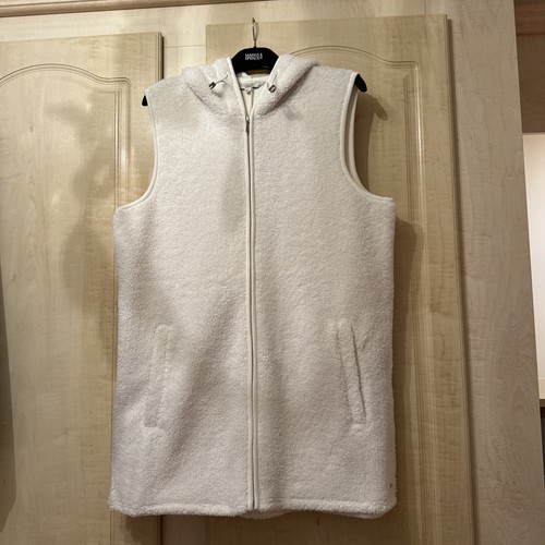 Dash cream teddy gilet - cream,