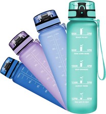 Sports Water Bottle with straw