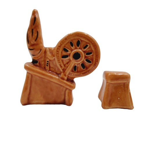 Vintage spinning wheel with - spinning,