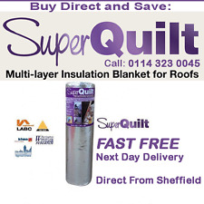 YBS SuperQuilt Multifoil Insulation Blanket For Roofs Walls and Floors
