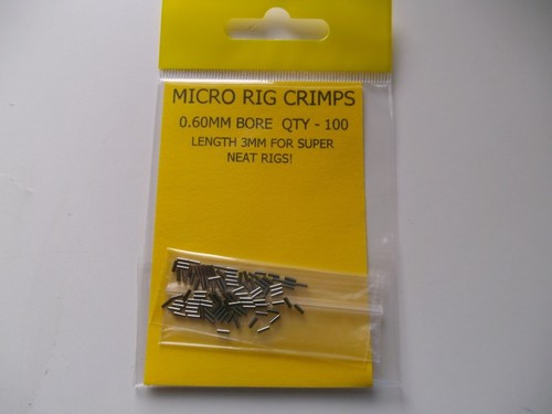 Micro trace crimps 3mm long - long, x
