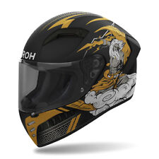Full Face Helmet Airoh Connor Zeus Black Yellow Matte