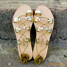 Women's Leather Roman Greek