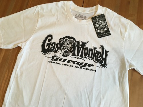 Gas monkey garage - mens, white