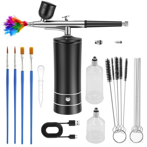 Cordless airbrush kit with - cordless,
