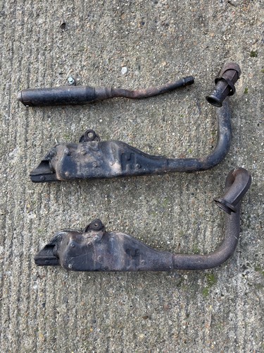 Yamaha 175 exhaust system - ty,