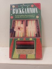 Backgammon Board Game Set With