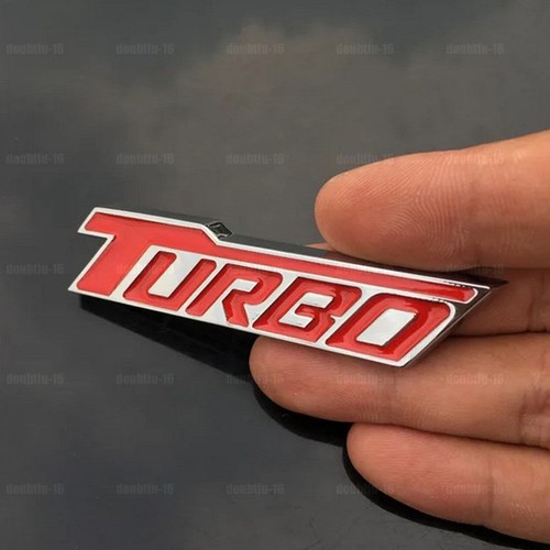 Turbo logo emblem badge - 3d,
