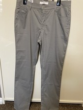 Brax New Ladies Trousers Size 12-14 Grey