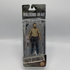 The Walking Dead Action Figures 5" Series 6 Mcfarlane  Rick Grimes BASHED BOX