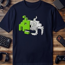 Space Invader Skull T-Shirt
