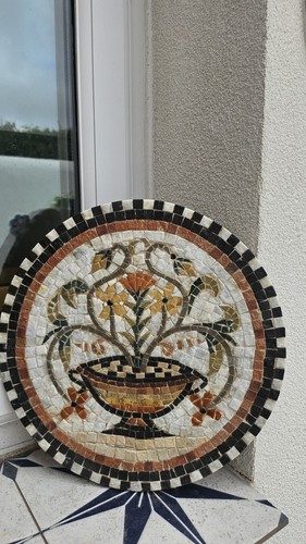 Mosaic stone wall art - stone,