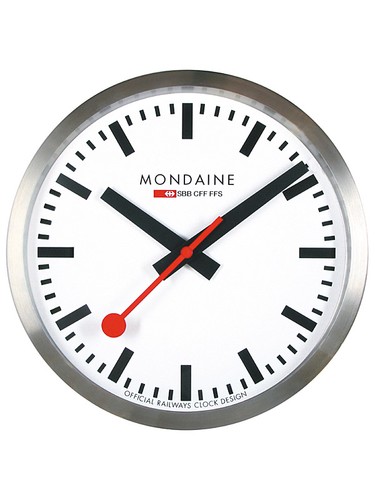 Mondaine a995 clock - mondaine, a995.clock.16sbb