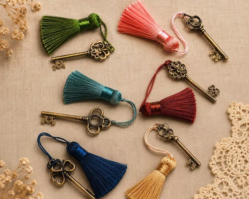 Vintage skeleton key with