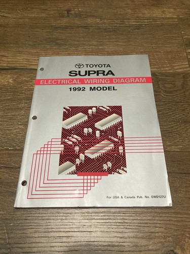 1992 toyota supra electrical - 1992,