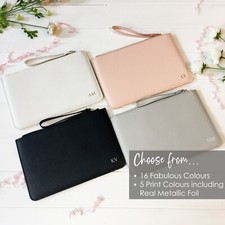 Monogrammed Bridesmaid Clutch