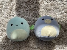 Squishmallows - Onica the Turtle and Dane Dragon - Plush Toy 7.5 Inch