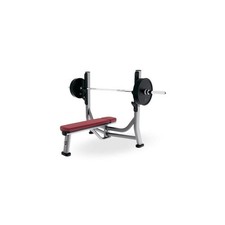 Life Fitness Signature Series Olympic Flat Bench Chest Press - Commercial Gym  