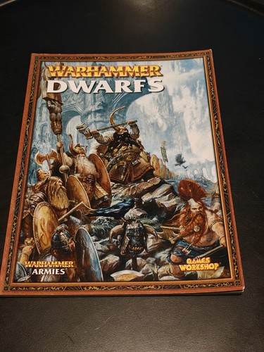 Warhammer armies book - warhammer, dwarfs