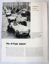 JAGUAR D Type Car Sales