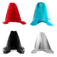 Women Tulle Maxi Skirt See