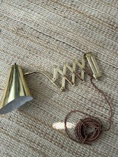 Mid Century Modern Scissor Extension Wall Lamp