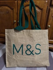 M&S Jute Bag Shopping Shopper