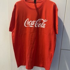 Coca Cola Red Logo Tshirt Large Size L New Official Branded Merchandise