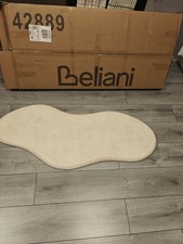 Beliani conza beige stone coffee table
