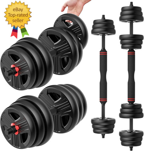 Adjustable dumbbells set - adjustable,