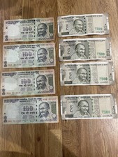 2400 Indian  Rupee In Notes