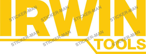 Irwin sticker van - b, works