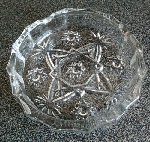 Ashtray 10cm crystal - crystal, cut