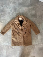 Brown Teddy Zara Longline Coat