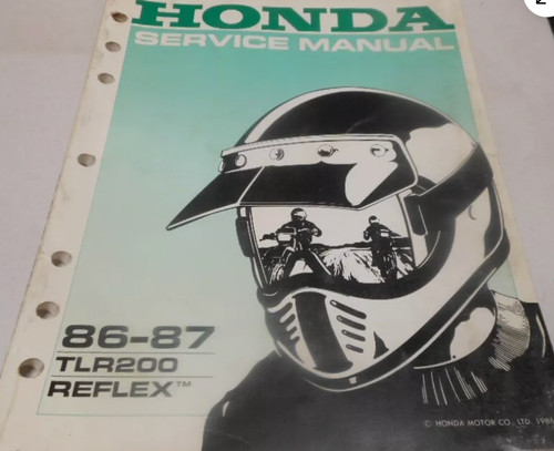 1986 1987 honda - honda, tlr200