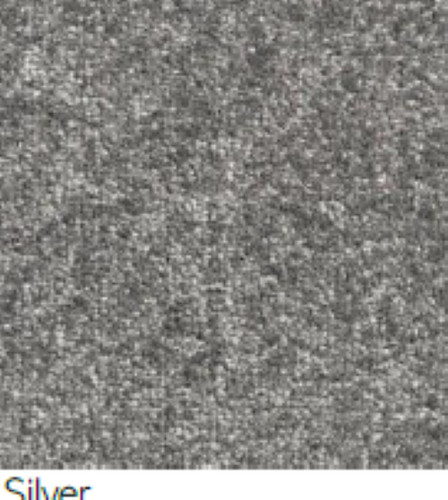 Glitter silver grey carpet - silver,