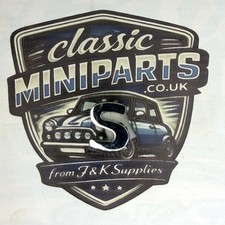 CHROME MINI COOPER 'S' BADGE