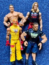 WWE Wrestling Action Figures – Bundle of 4 – Mixed Superstars – Job Lot