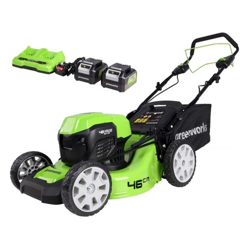 Greenworks 48v lawn mower - greenworks,
