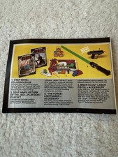 Rare 1983 Kenner Star Wars Return of Jedi Collections Catalog Booklet Jabba